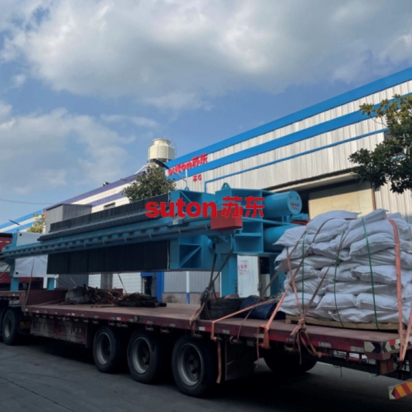 云南客户选用亚游集团全自动智能压滤机用于垃圾渗漏液处理